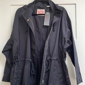 NWT Levi’s Black Anorak size M